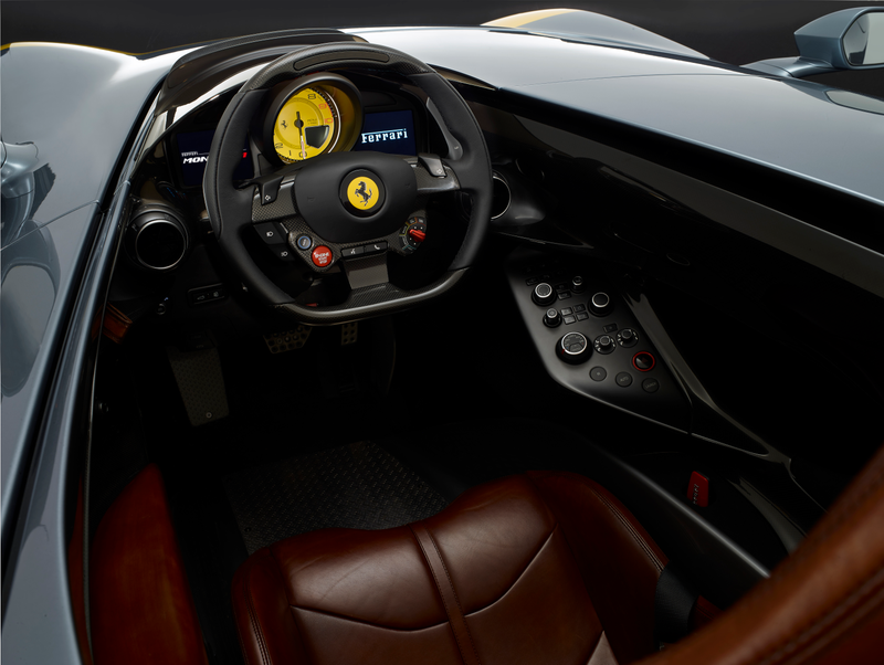 Illustration for article titled Ferrari's One-Seat Monza SP1 Looks Absolutely Amazing